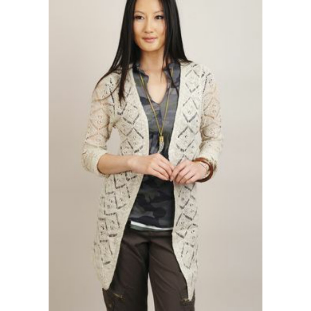 HONEY PUNCH |‎ Open Front Knit Cardigan | XL